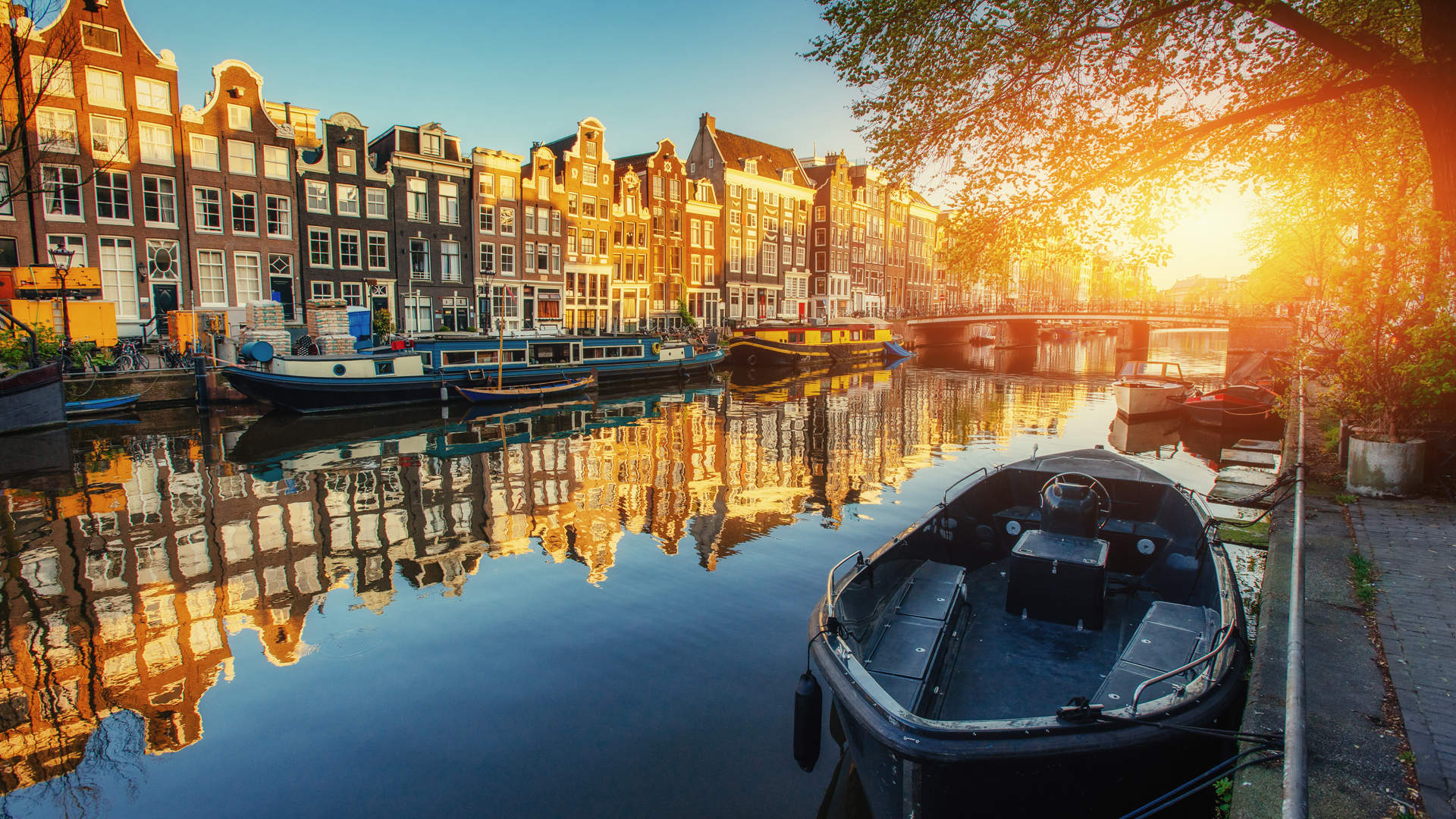 Amsterdam Canal Netherlands