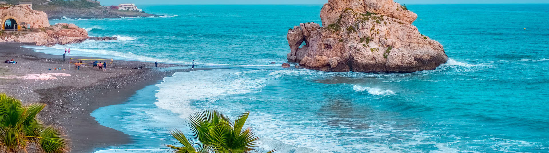 Penon Del Cuervo Beach Costa Del Sol Spain
