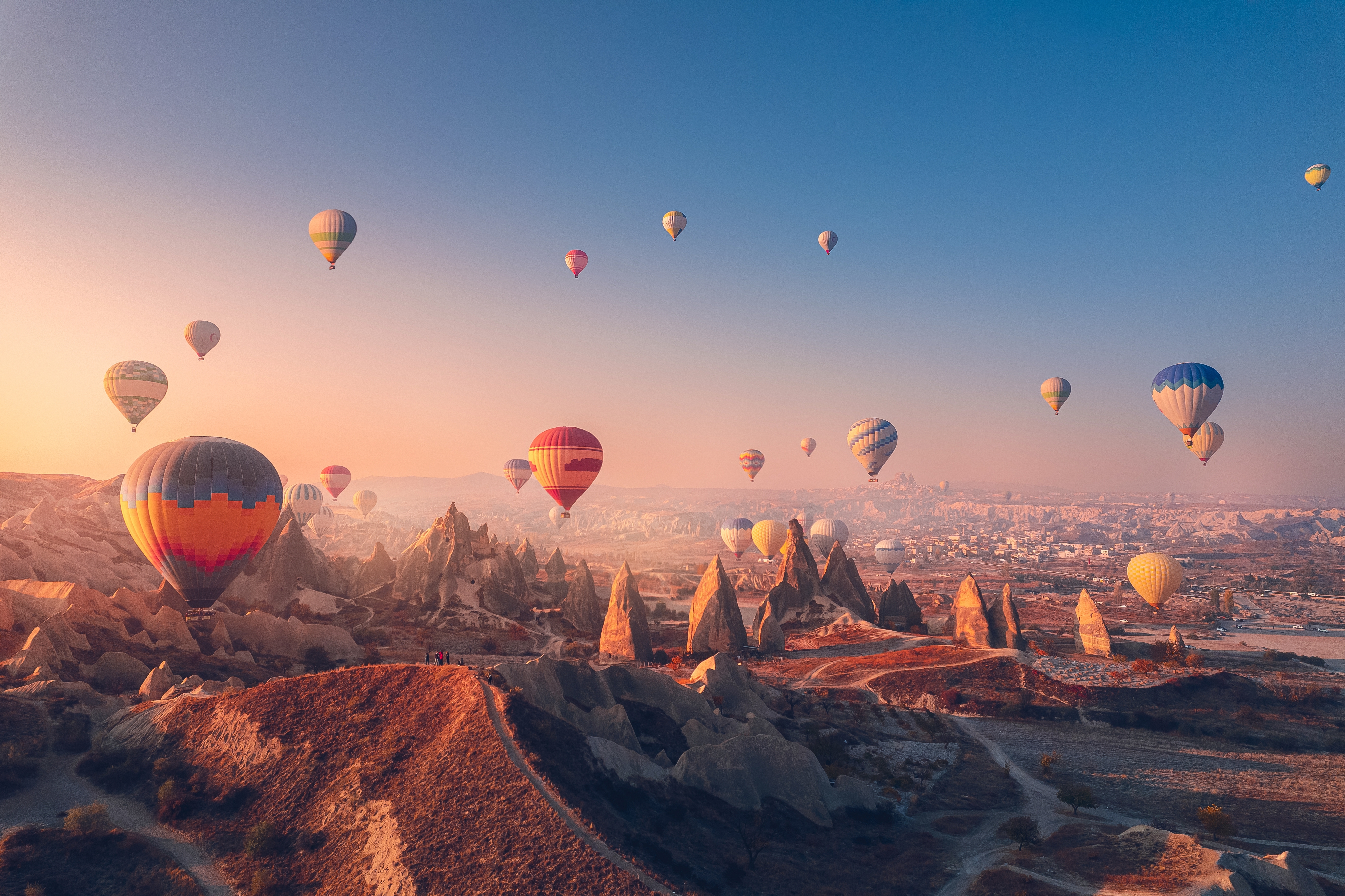 Sunrise, Hot Air Balloons, Cappadocia