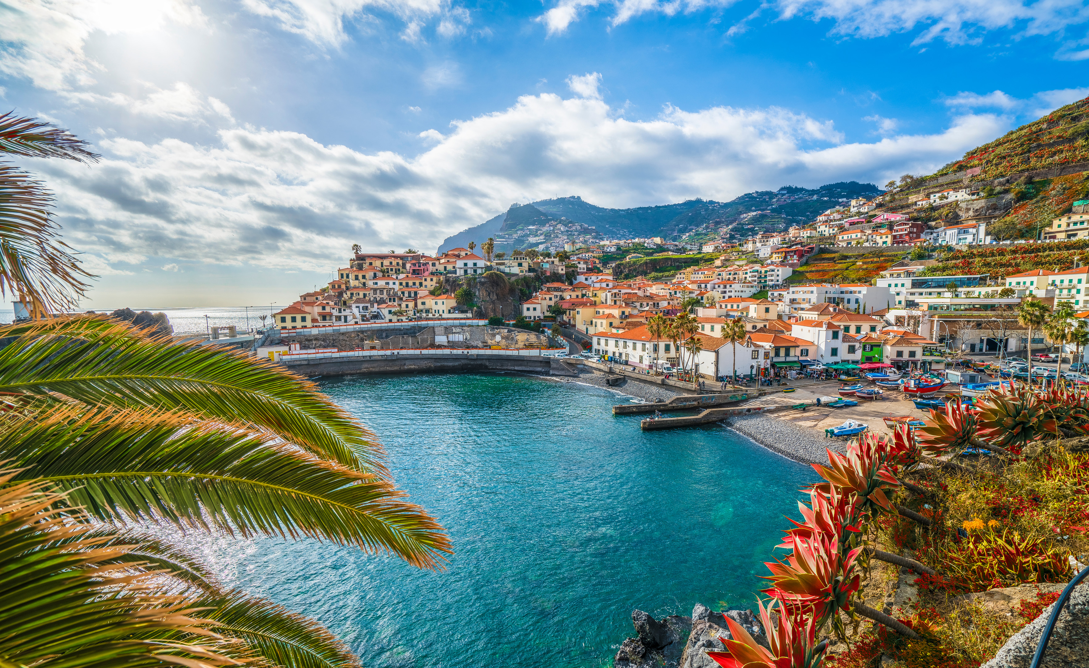 Camara De Lobos Panoramic View Portugal