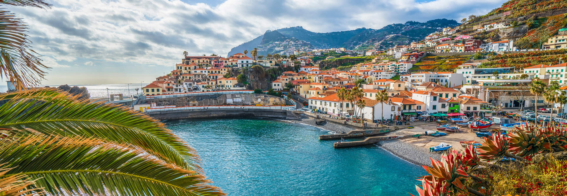 Camara De Lobos Panoramic View Portugal
