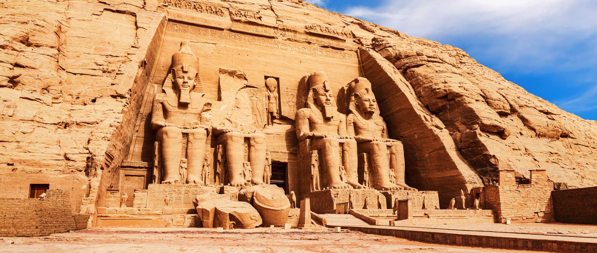 Temple At Abu Simbel, Egypt