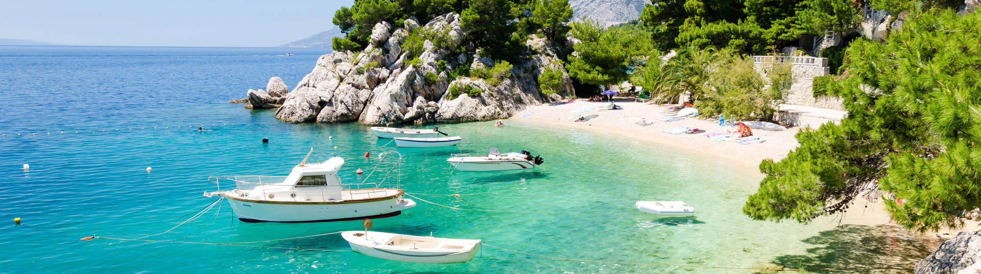 A Beach On Makarska Riviera Croatia