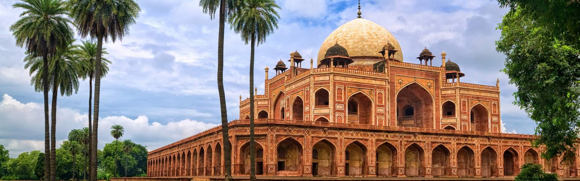 Humayuns Tomb New Delhi India Flipped