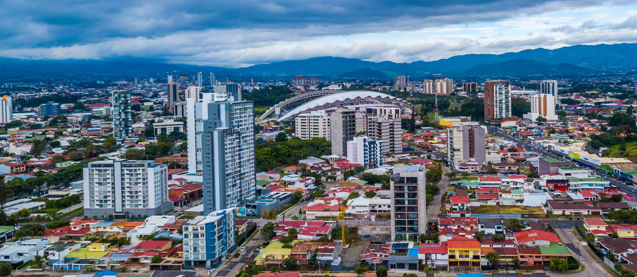 Aerial View Of San Jose Costa Rica