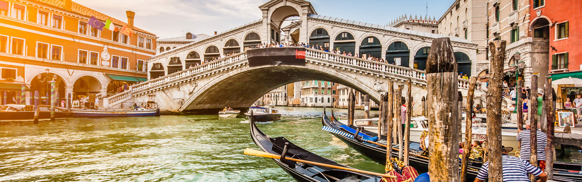 Rialto Bridge At Sunset, Venice, Italy