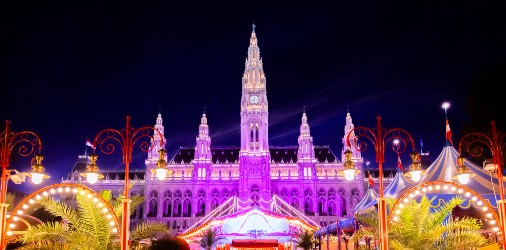 Vienna Austria Christmas Festive Market