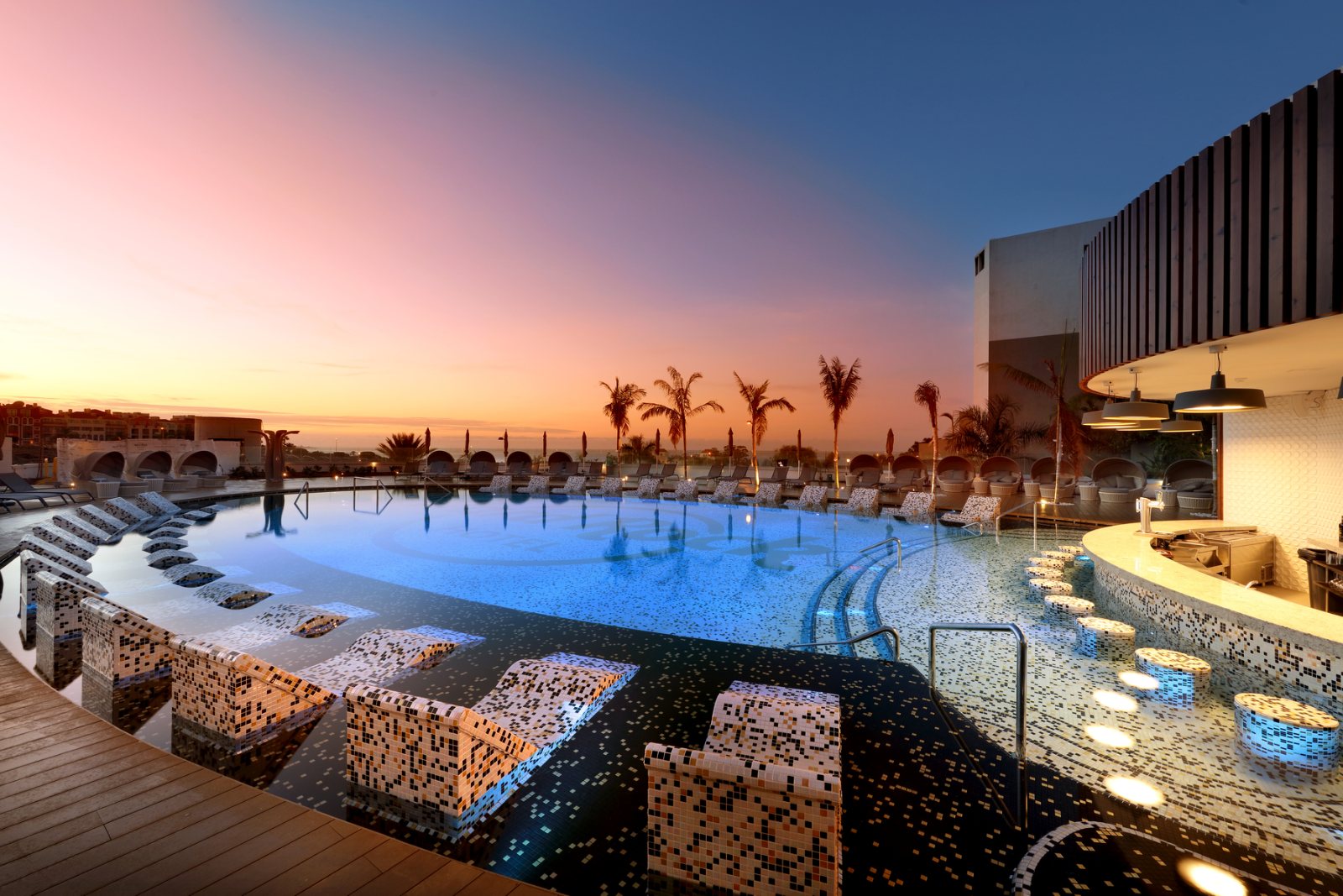 HRH Tenerife Eden Pool Dusk 3