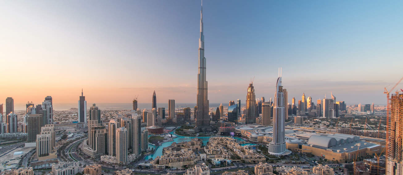 Cityscape Of Downtown Dubai