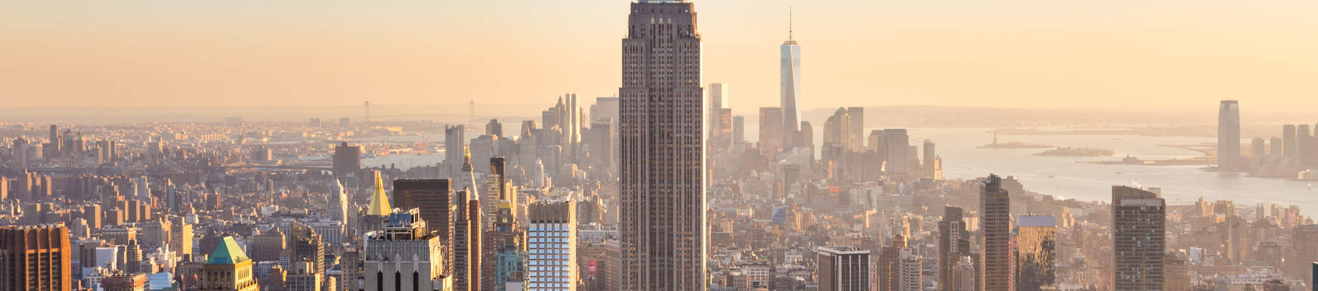 New York Skyline With Empire State Building