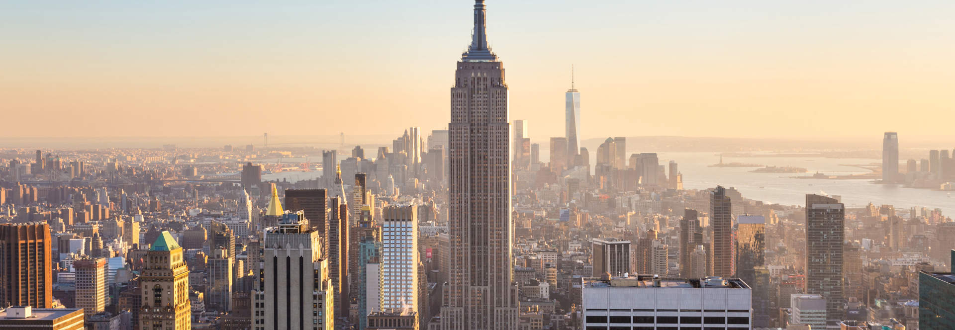 New York Skyline With Empire State Building