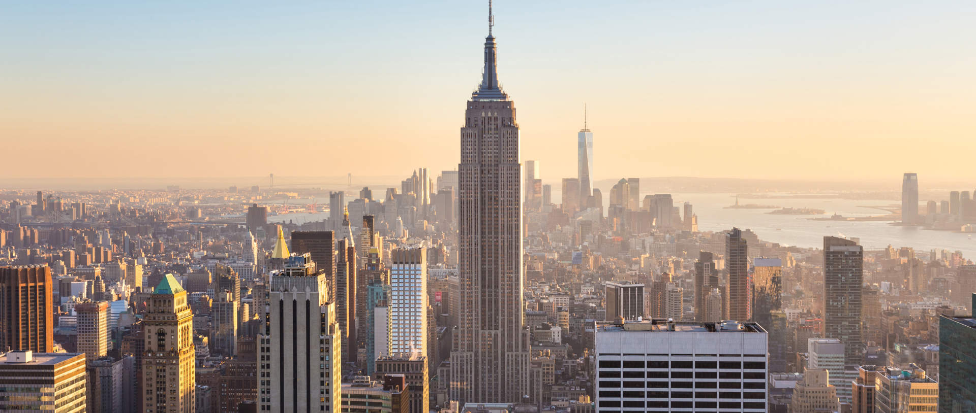 New York Skyline With Empire State Building