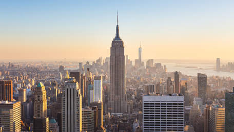 New York Skyline With Empire State Building