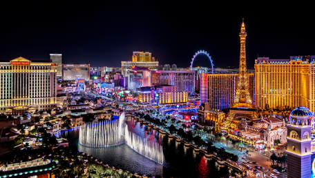 Panoramic View Of The Las Vegas Strip