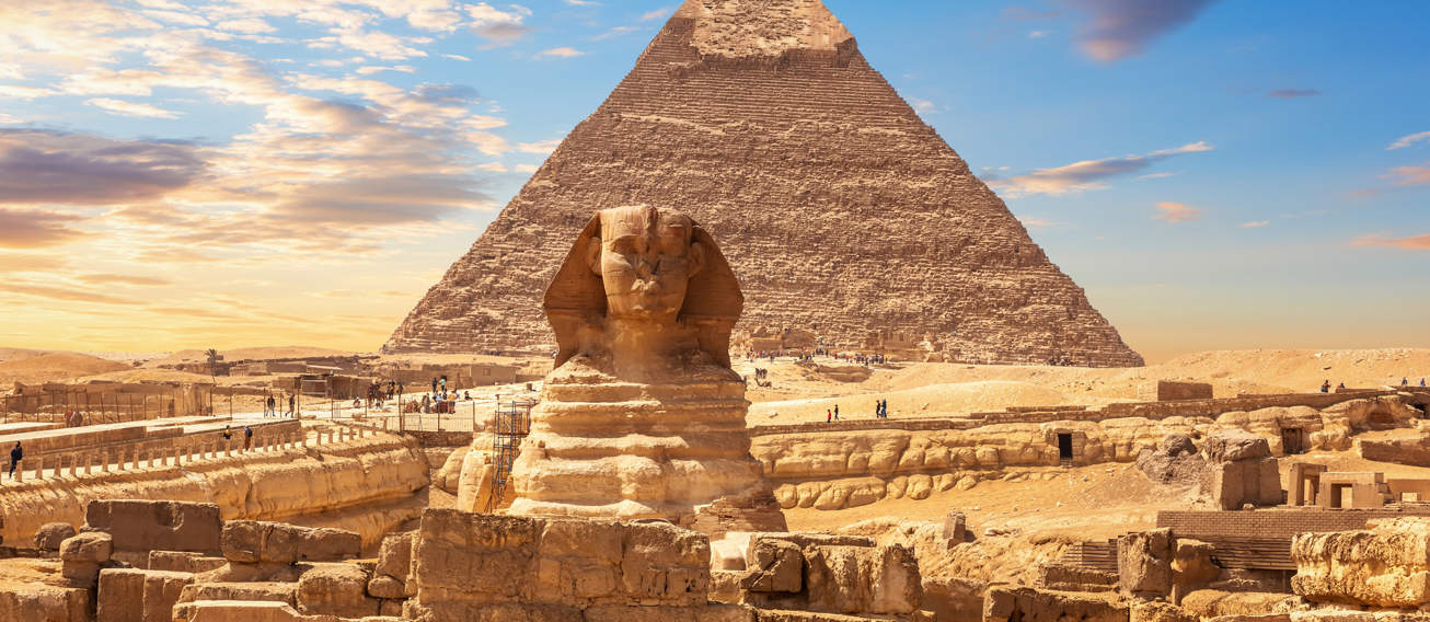 The Great Sphinx Famous Wonder Of The World, Egypt, Giza