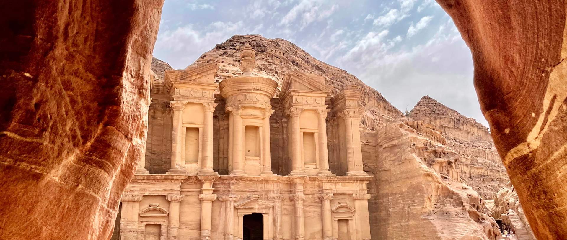 Beautiful Ancient Monastery (Ad Deir) In Petra