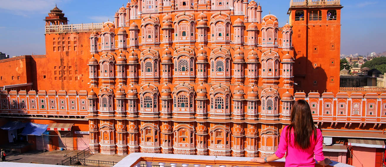 Hawa Mahal Palace Of The Winds In Jaipur, Rajasthan, India