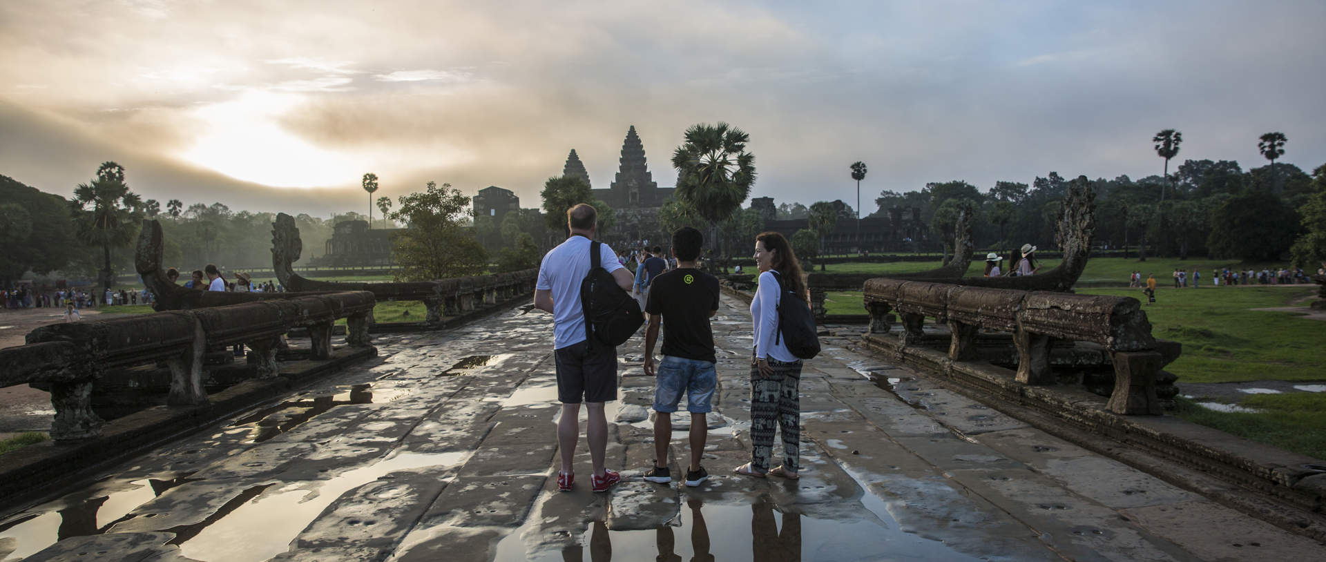 Cambodia Siem Reap Angkor Wat Sunrise CEO Travellers