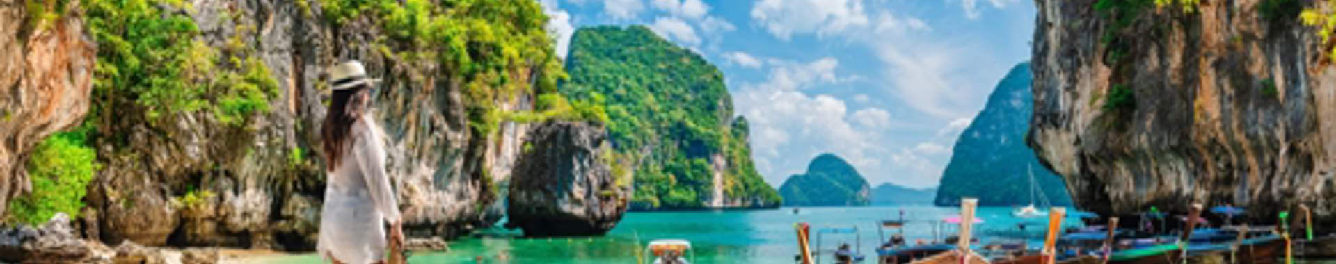 Traveller Woman Phuket Thailand