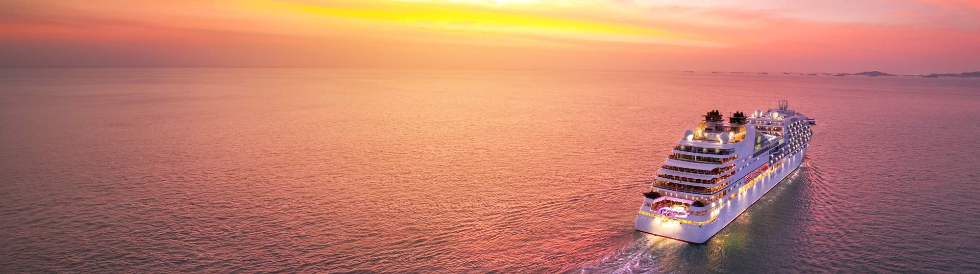 Cruise Ship Sunset