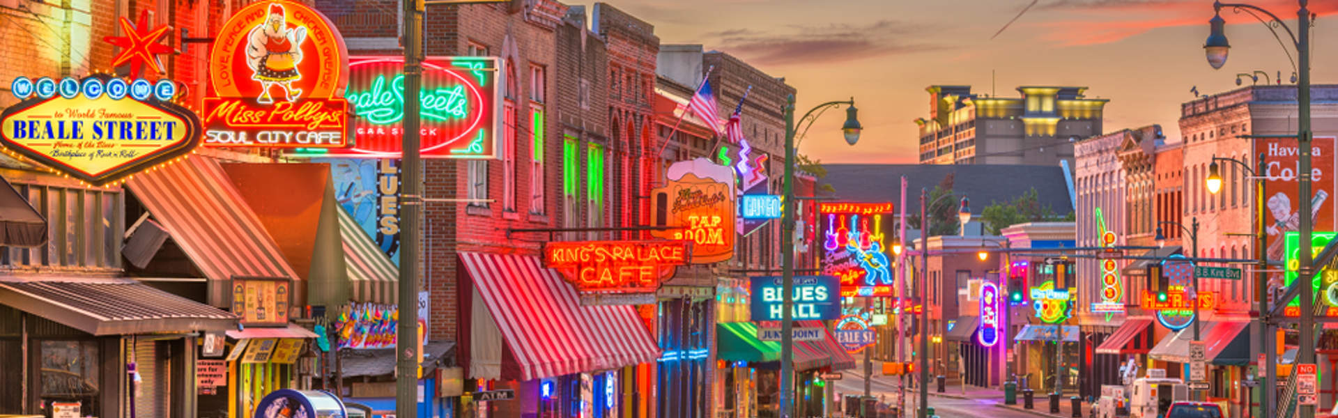 Beale Street, Memphis, USA
