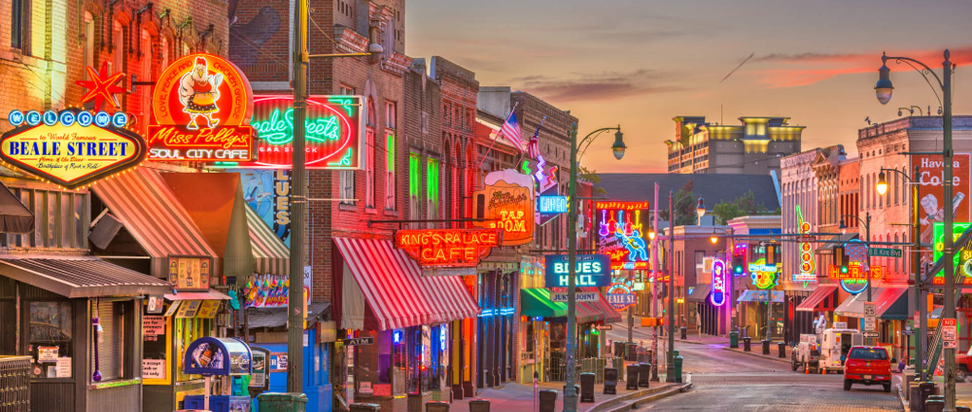 Beale Street, Memphis, USA