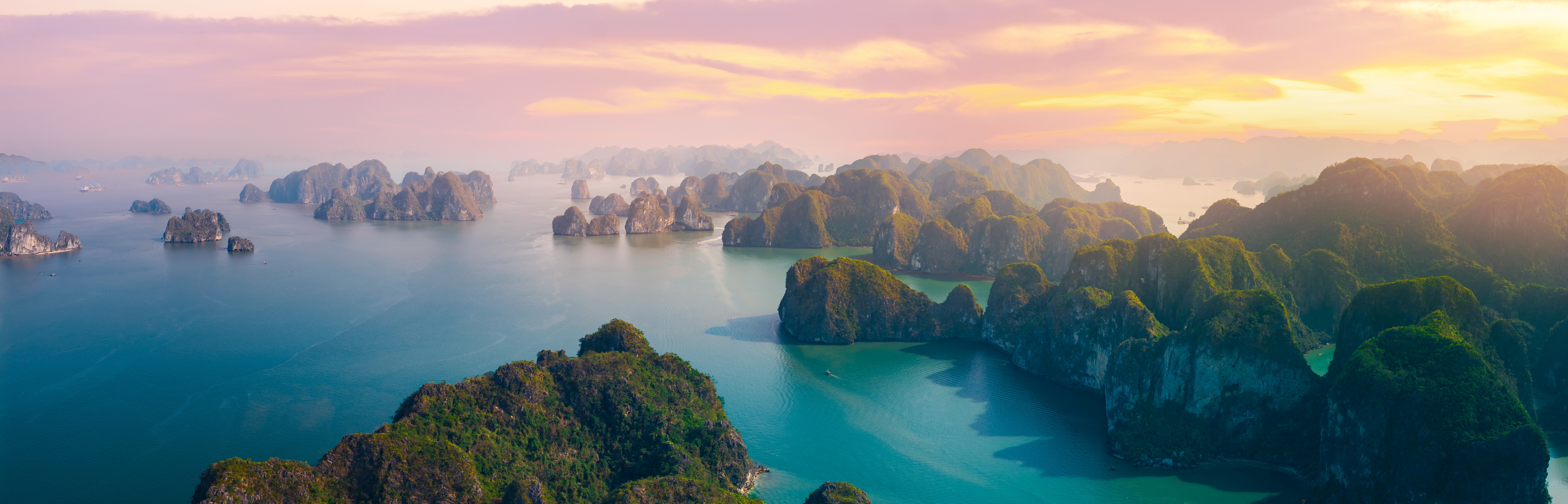 Halong Bay Vietnam Panoramic