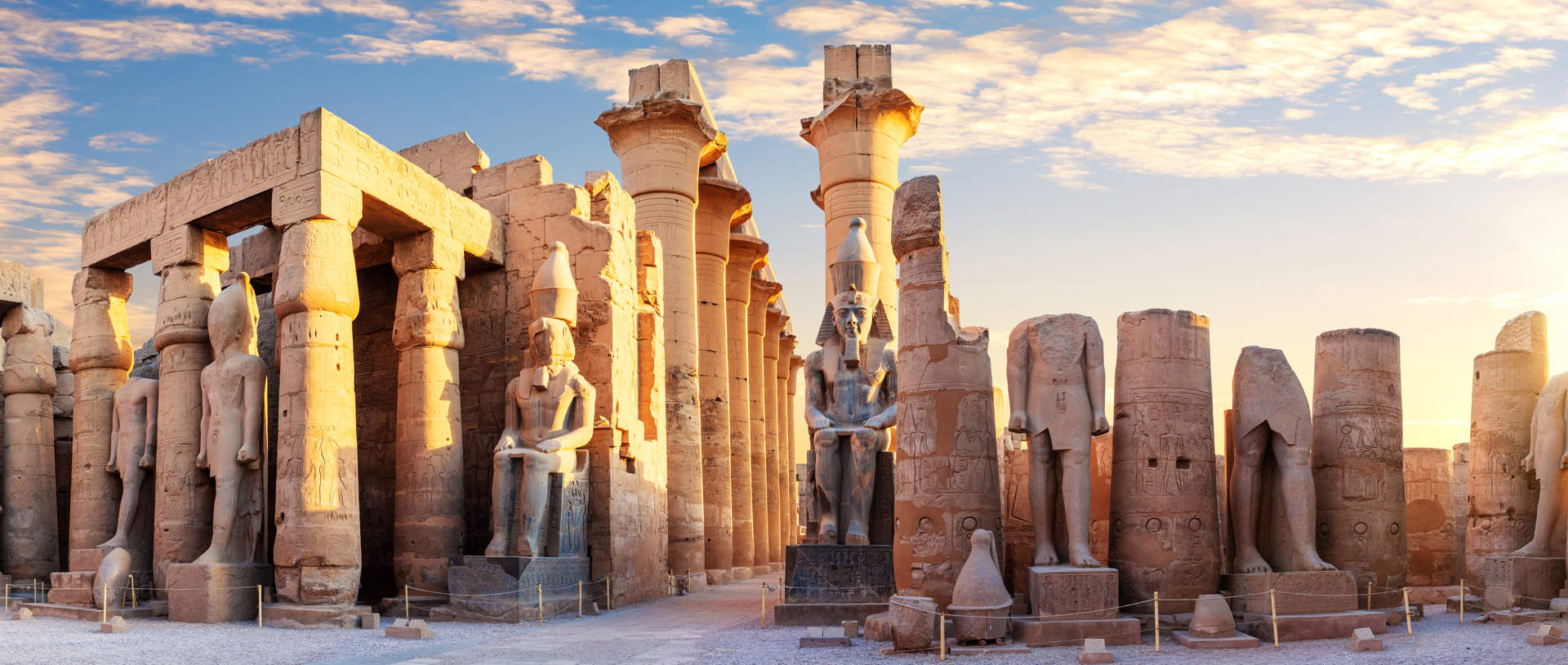 Second Pylon Of The Luxor Temple, Egypt