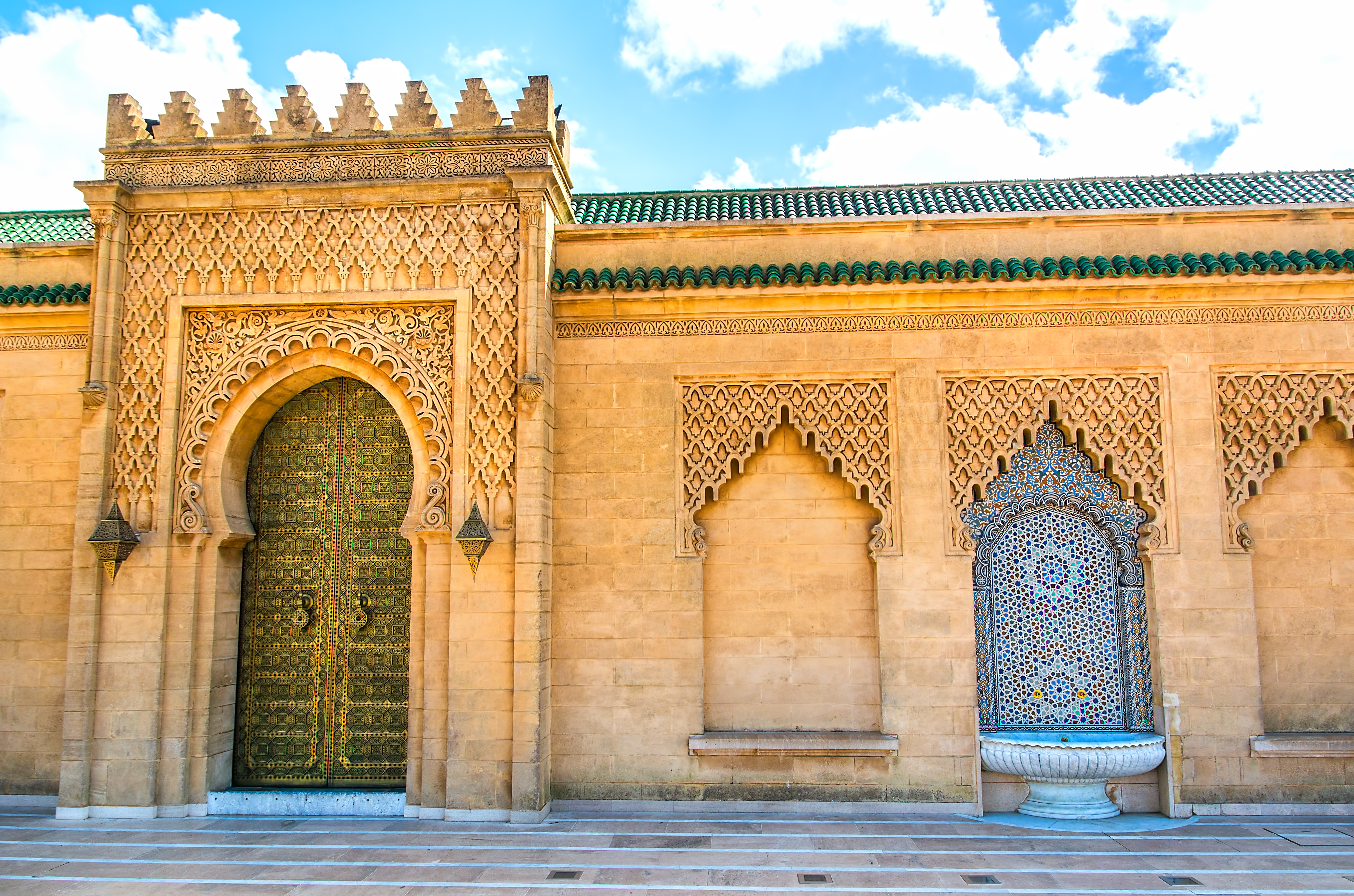 Mohammed V Mausoleum In Rabat Morocco