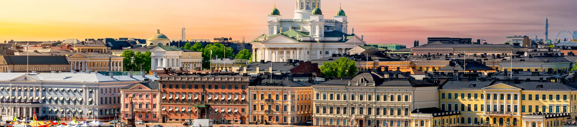 Cityscape Of Helsinki