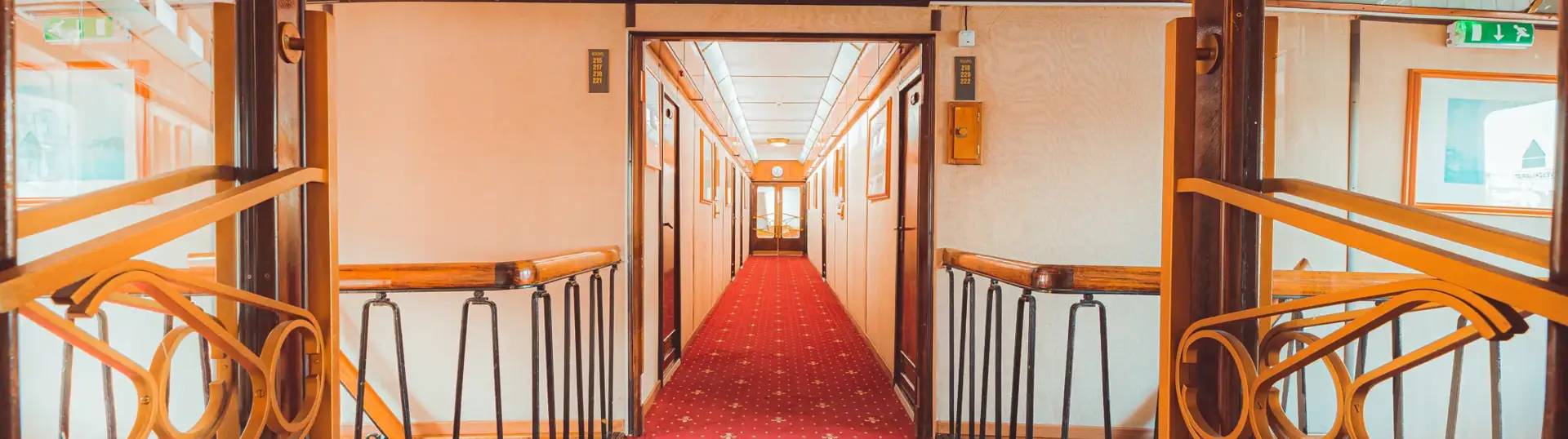 Grand Jules Boat Hotel Budapest Stairs