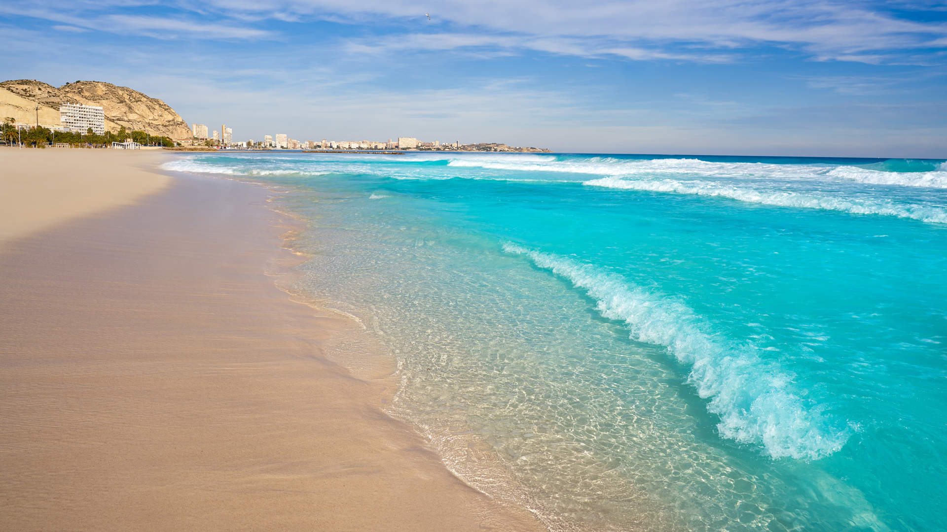 Postiguet Beach Costa Blanca Spain