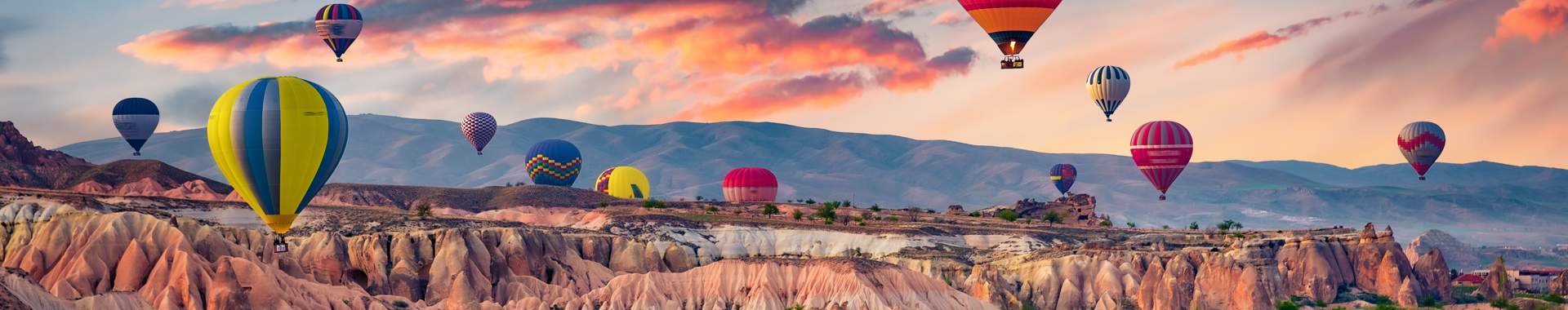Hot Air Balloons Over Cappadocia