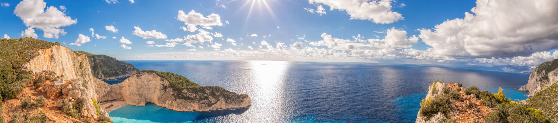 Zakynthos Greece Panorama