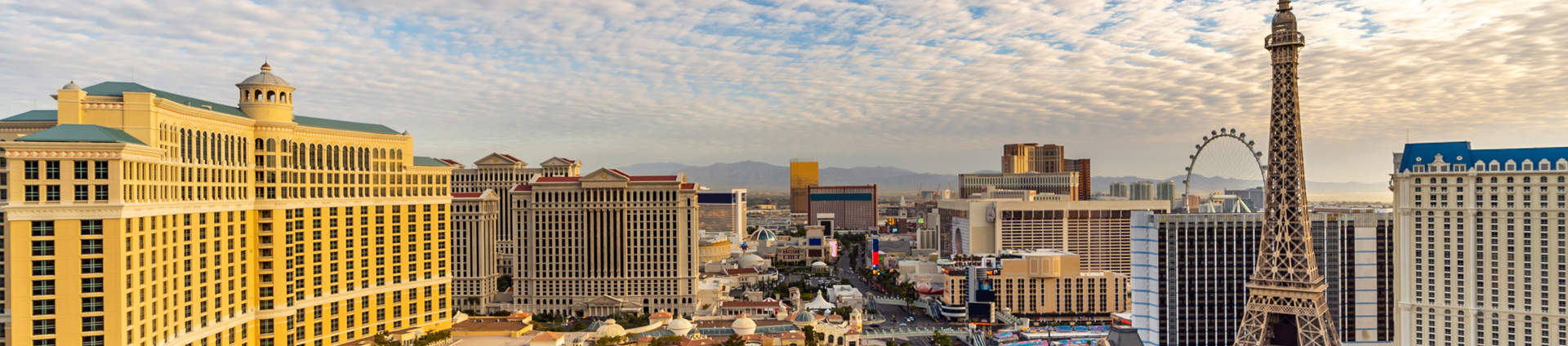 Aerial View Of Las Vegas Strip