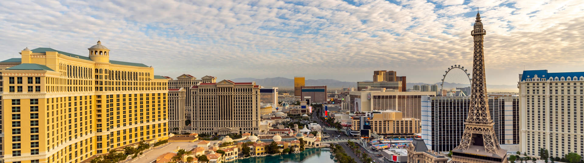 Aerial View Of Las Vegas Strip