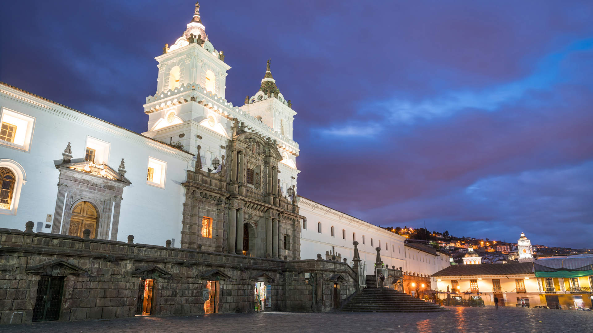 Plaza De San Francisco Quito Ecuador