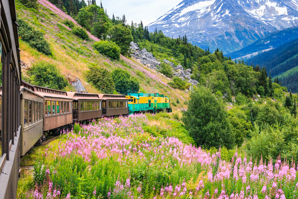 Scenic Railway Skagway Alaska
